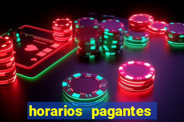 horarios pagantes esporte da sorte
